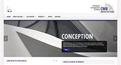 Desktop Screenshot of cmb-architecture.de