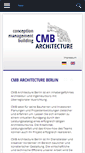 Mobile Screenshot of cmb-architecture.de